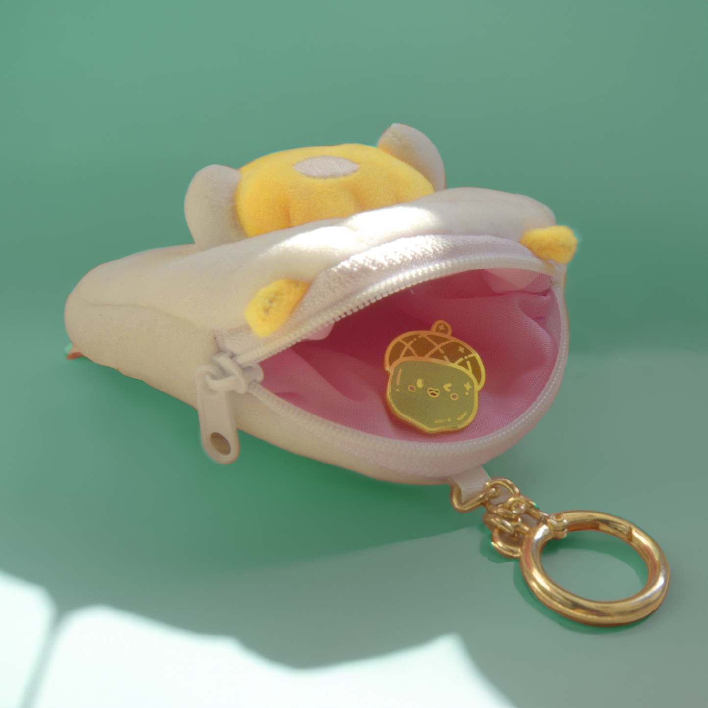Egg Plush Coin Purse