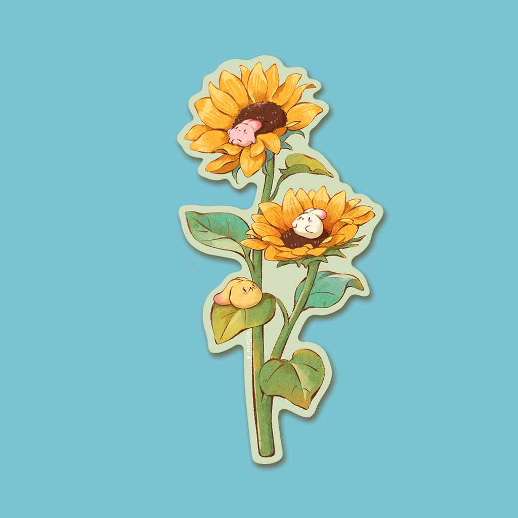Flower Sticker