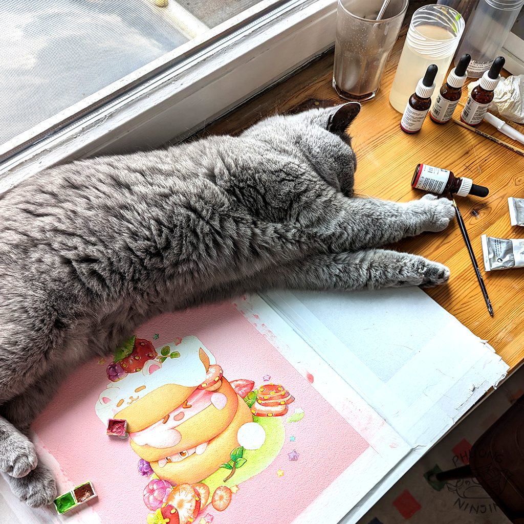 Pancake Art Print