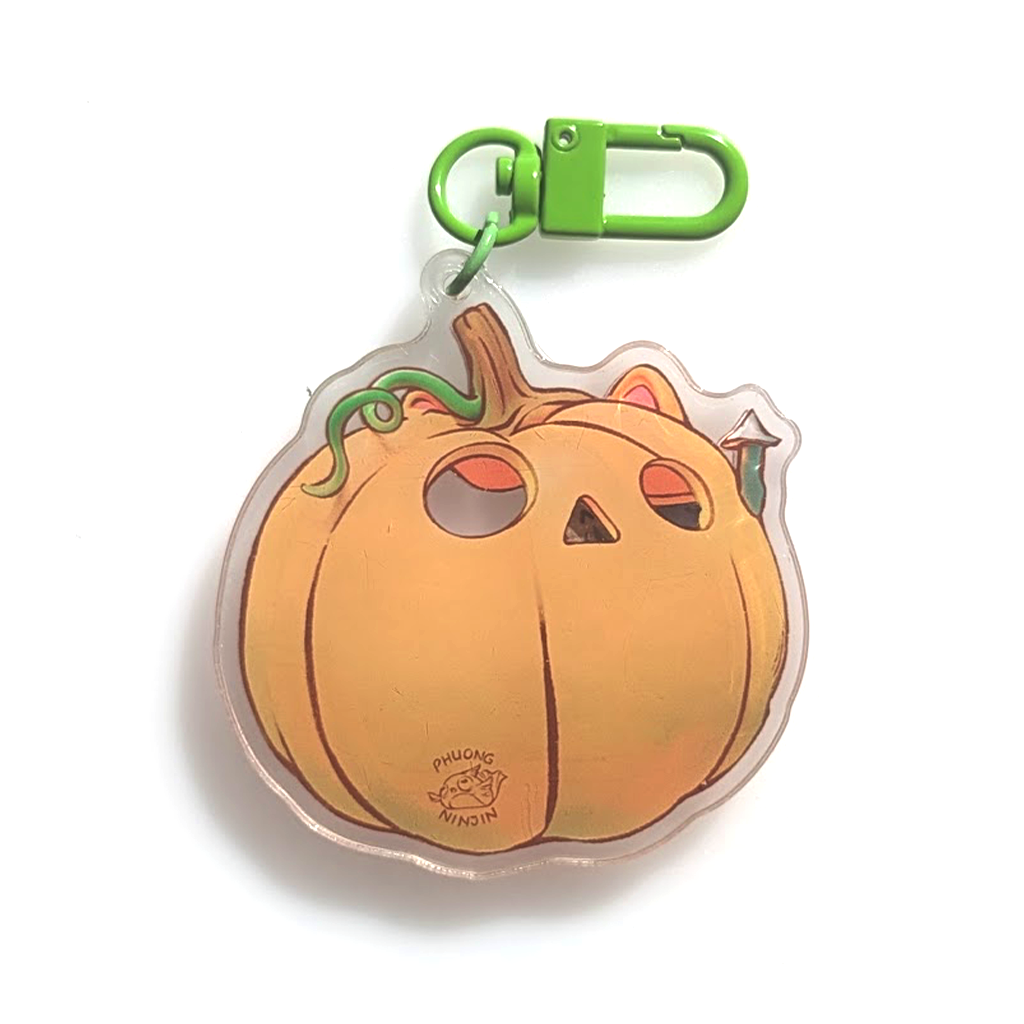 Keychain Pumpkin Shaker