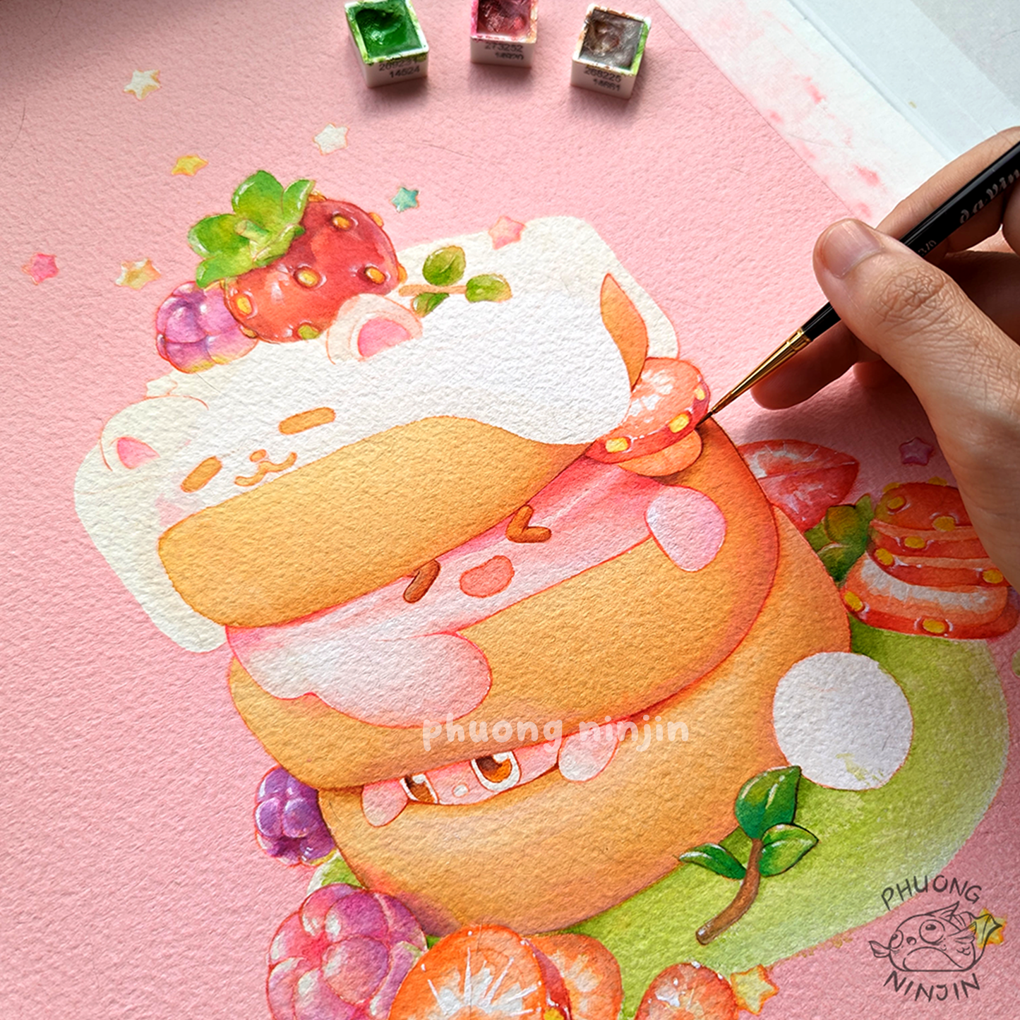 Pancake Art Print