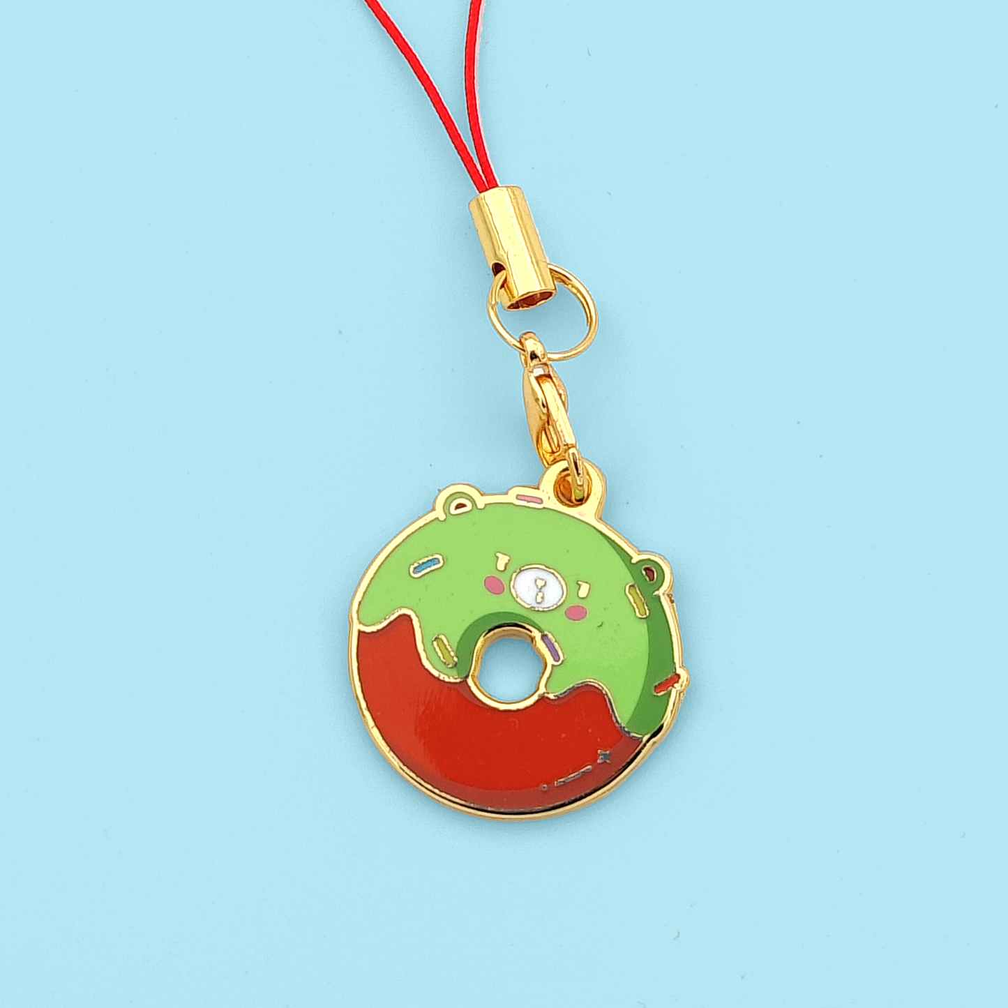 Donut Enamel Charm