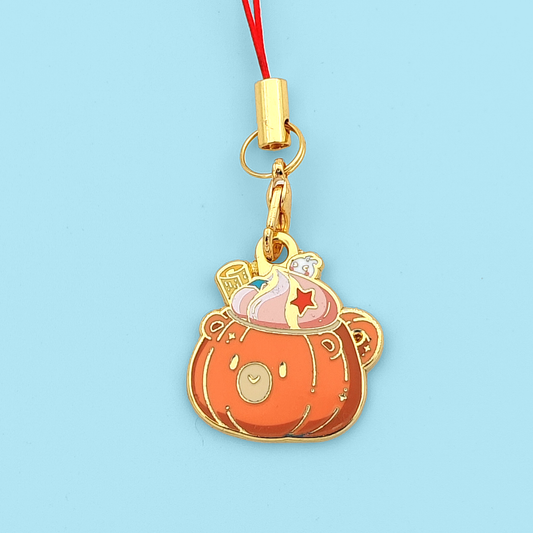 Bear Charms - Pumpkin