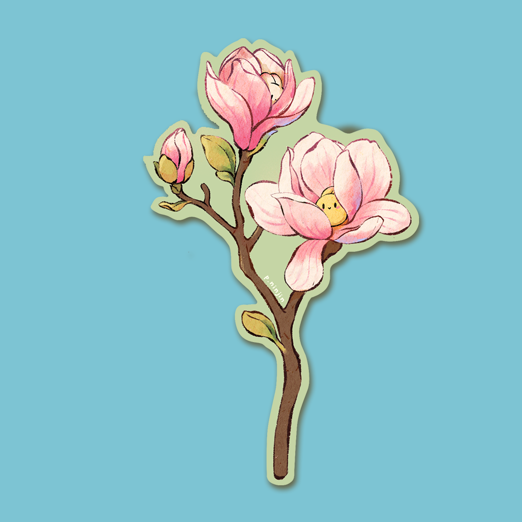 Flower Sticker