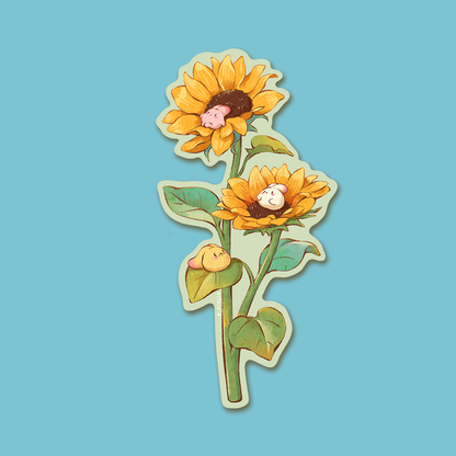 Flower Sticker