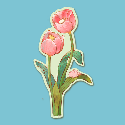 Flower Sticker