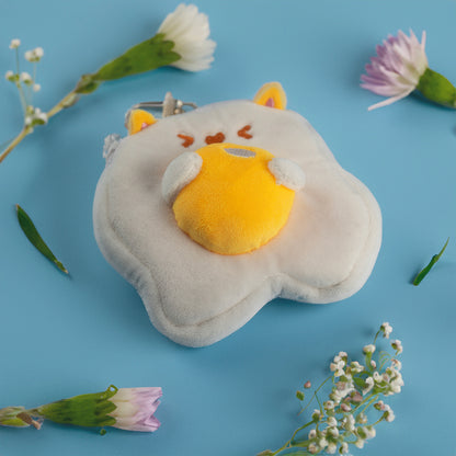 Plush Egg Coin Purse