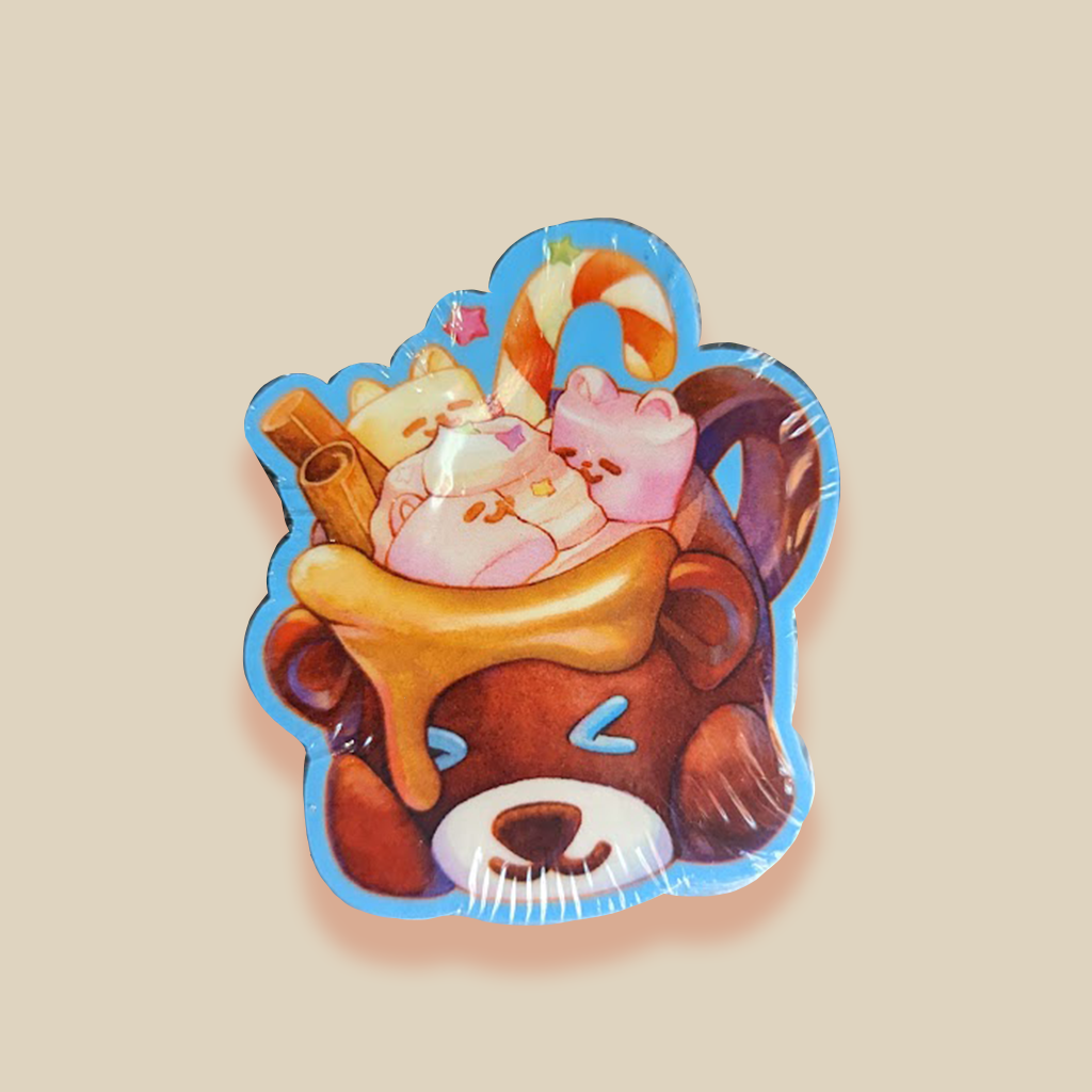 Sticker ++Bear Cup++